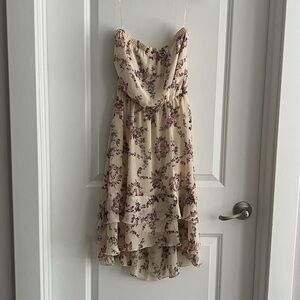 Maurices layered floral sleeveless dress